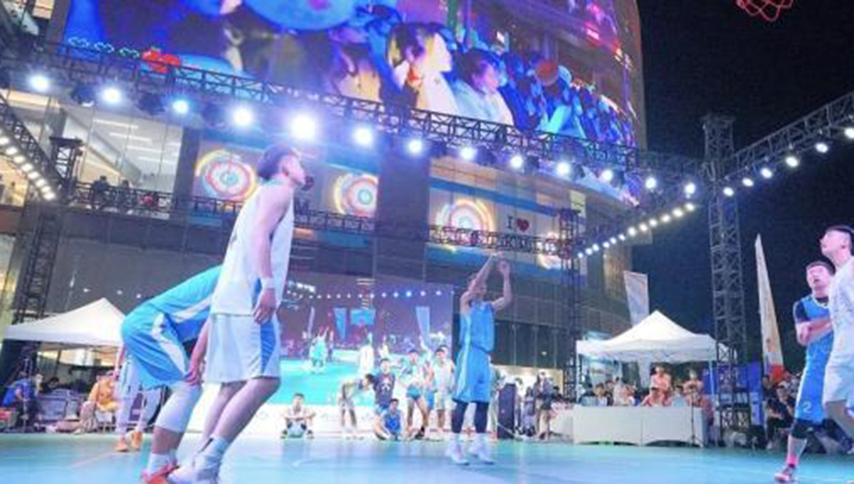 云南省第十六届运动会大众组篮球比赛正式启动